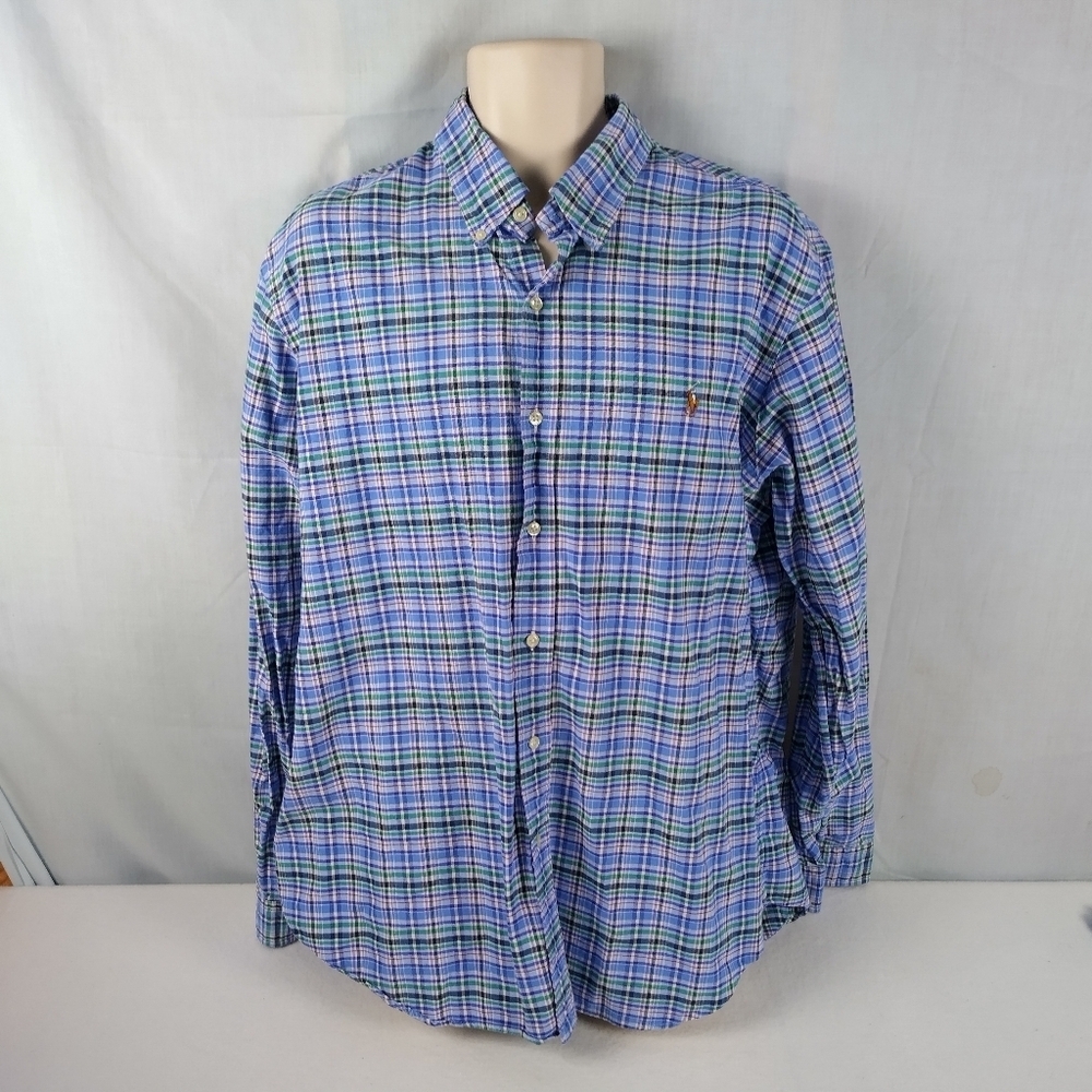 Ralph Lauren Men's Size 2XL Button Up Causal Wear Dress Shirt - Picture 3 of 10